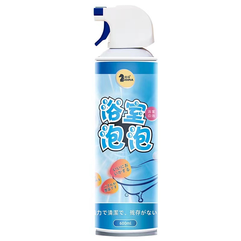 Shima toilet bubble foaming toilet cleaning 600ml powerful cleaning