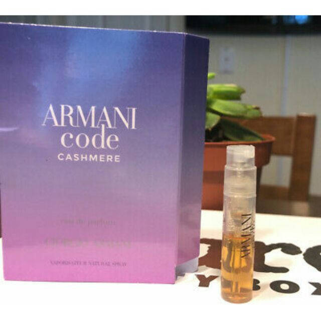 armani code cashmere edp