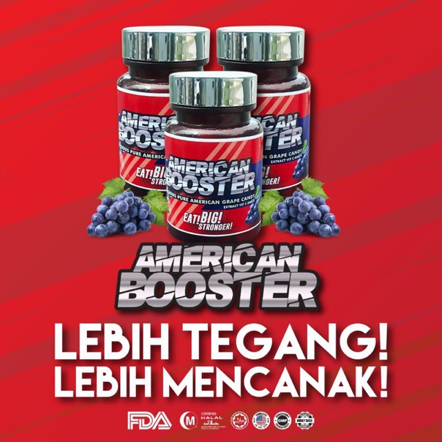 Ubat American Booster Lulus Kkm Untuk Tahan Lama Besar Kuat Perangsang Lelaki 100 Original Hq Shopee Malaysia