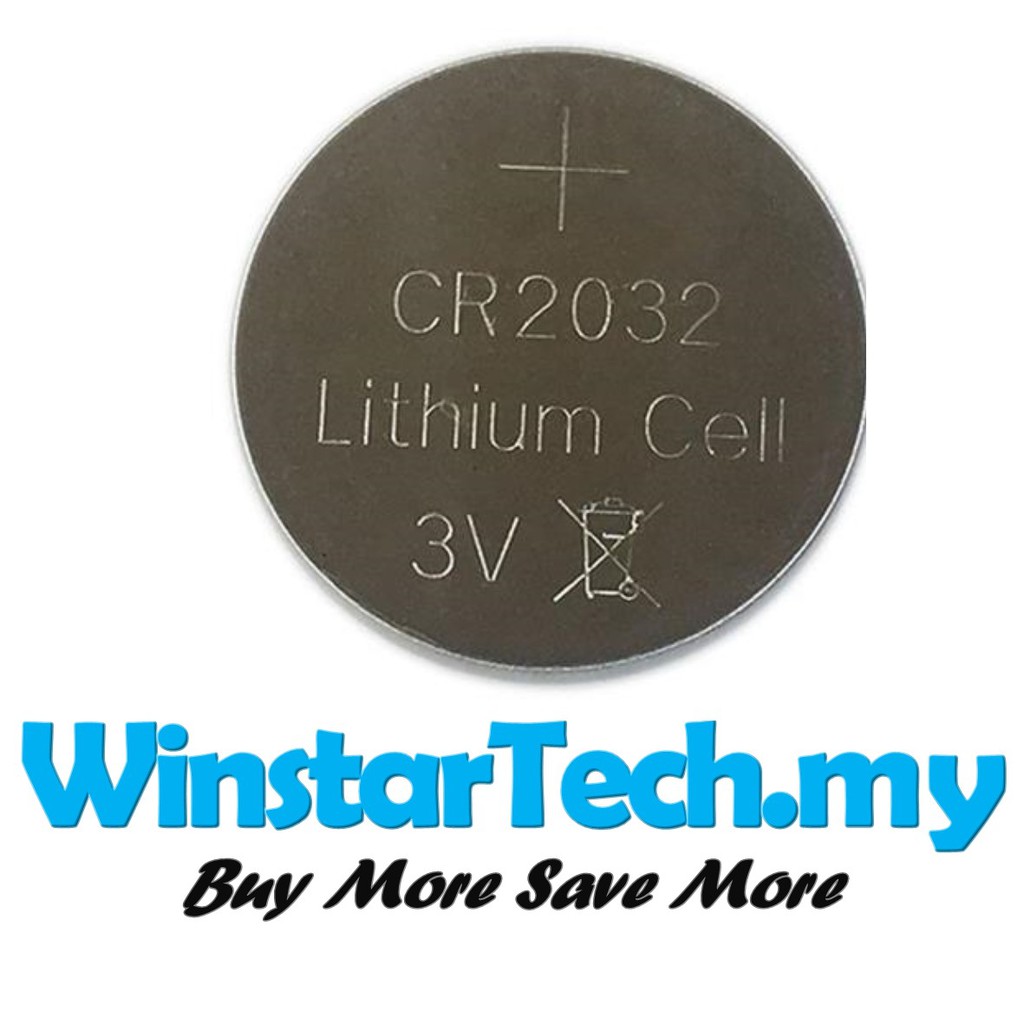 cr2032 lithium button cell battery