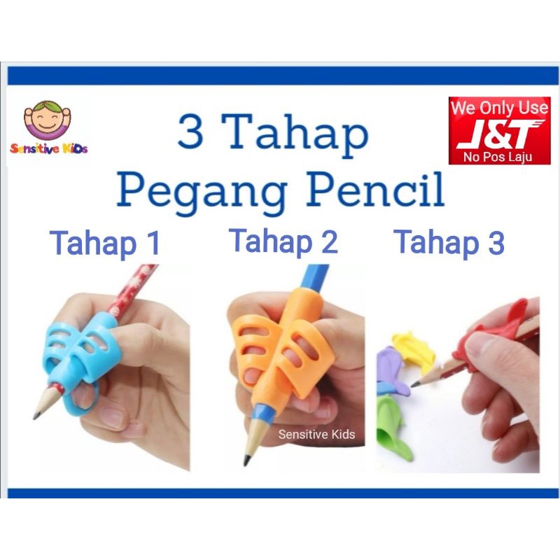 Pencil Holder for Kids, Pemegang Pensel kanak kanak, pencil grip, Fine