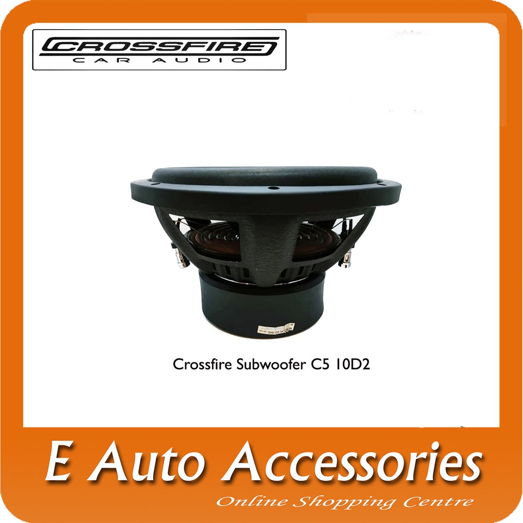 crossfire 10 inch subwoofer