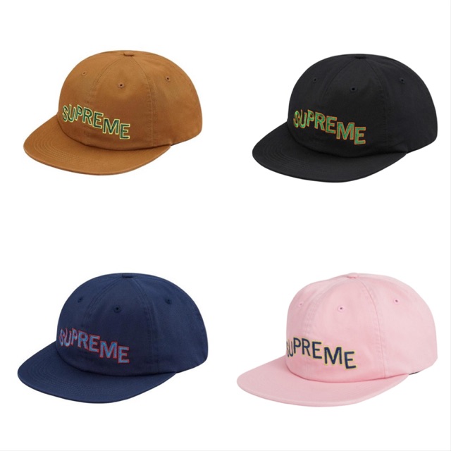 6 panel supreme hat