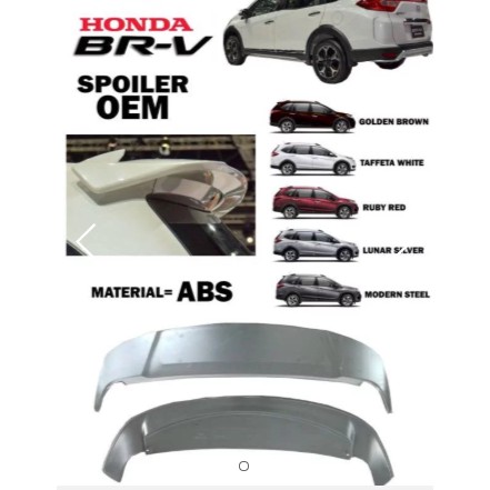 honda brv spoiler price