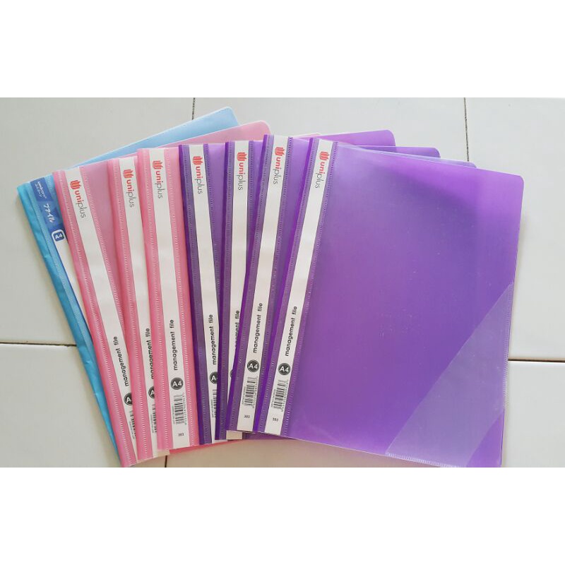 A4 Plastic Cover Files (8pcs) Shopee Malaysia