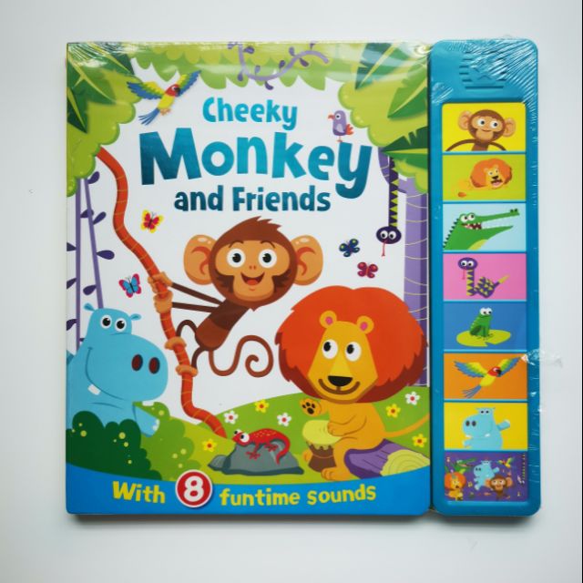 Last Copy : Cheeky Monkey and Friends Animal Sound Book / Jungle life ...