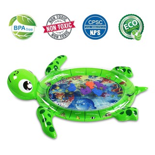 magifire tummy time baby water mat infant toy inflatable play mat for 3 6 9 months newborn boy girl