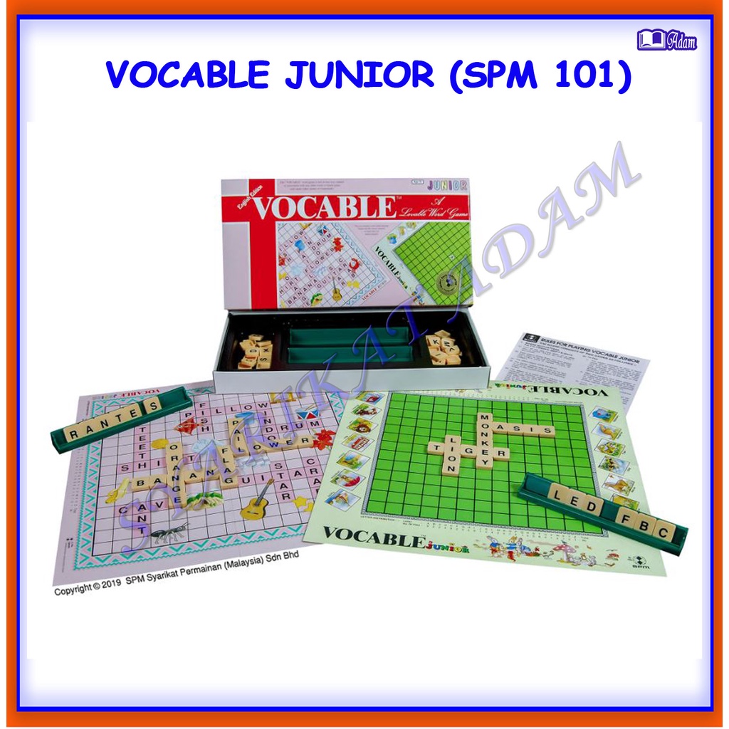 [ADM] VOCABLE JUNIOR (SPM101) | Shopee Malaysia