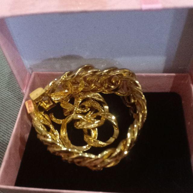 GELANG COCO LIPAN 2CM EMAS KOREA 24K Shopee Malaysia GELANG COCO LIPAN 2CM EMAS KOREA 24K Shopee Malaysia