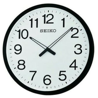 100% ORIGINAL SEIKO Quartz Large Big Wall Clock QXA563 (QXA563K, QXA563S) [Jam  Dinding Besar] | Shopee Malaysia