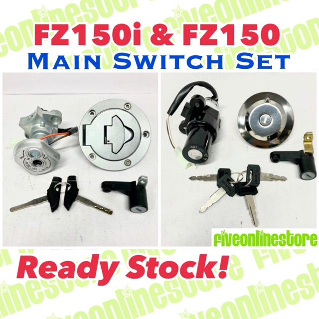 yamaha fz lock set price