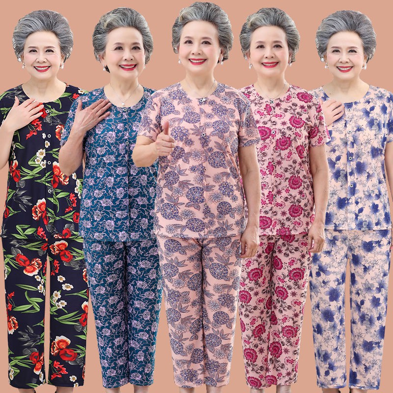 clothing for the elderly woman