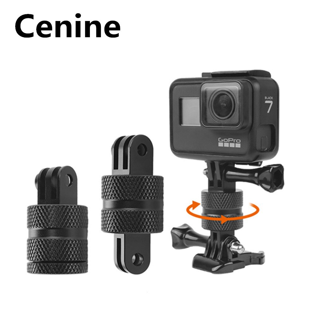 Go Pro 360 Degree Rotary Mount For Gopro Hero 9 8 7 6 5 Black Xiaomi Yi Tripod Connector Adapter Eken Camera Accessories Shopee Malaysia