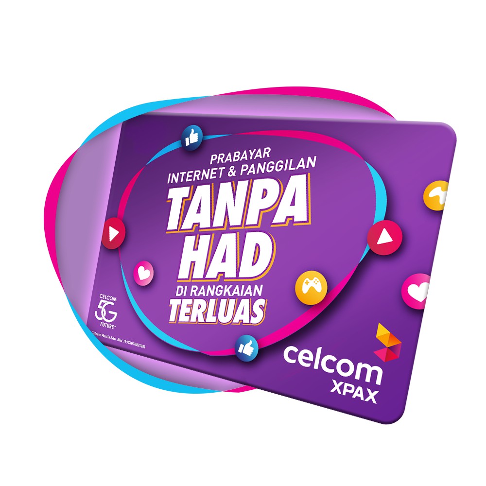 new-celcom-xpax-prepaid-sim-card-lte-4g-free-high-speed-internet-to