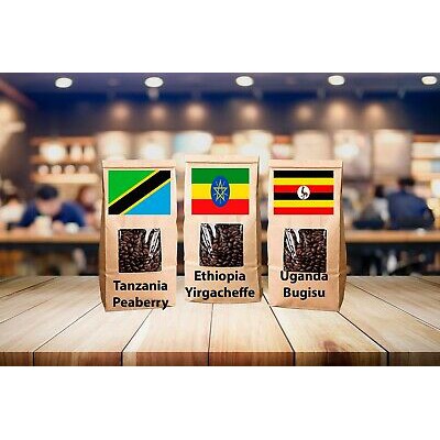 Roast to Order : Tanzania / Urganda Bugisu / Ethiopia Yirgacheffe ( 1kg ) .