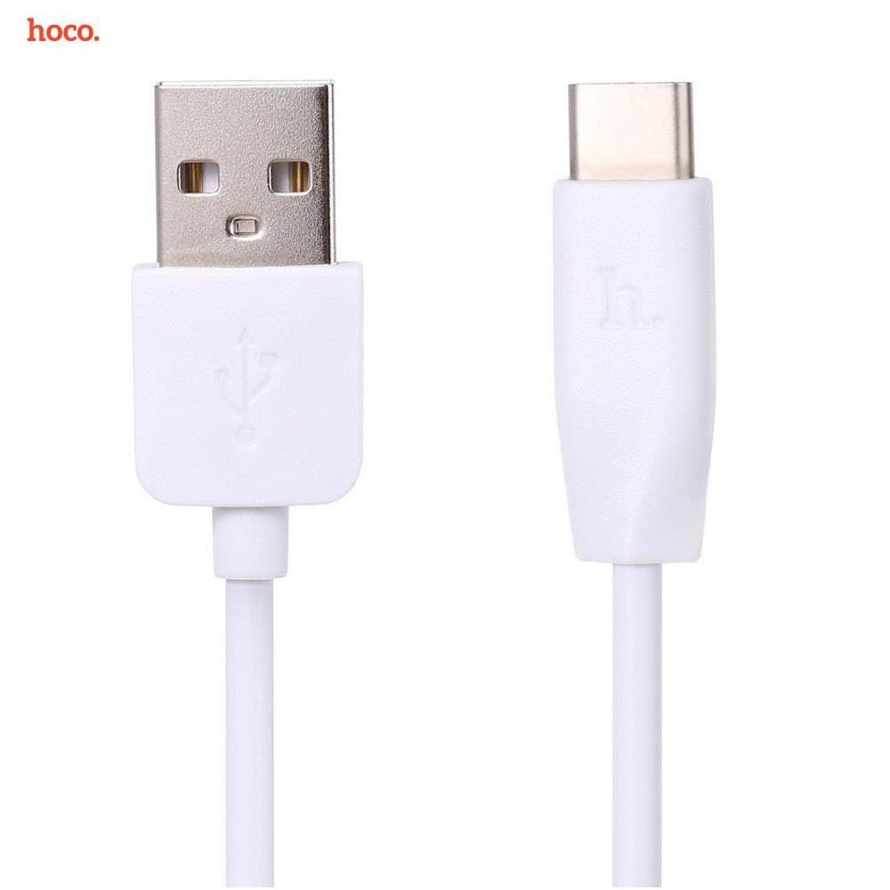 Hoco X1 USB Type C Rapid Charging Cable 1M (White) | Shopee Malaysia