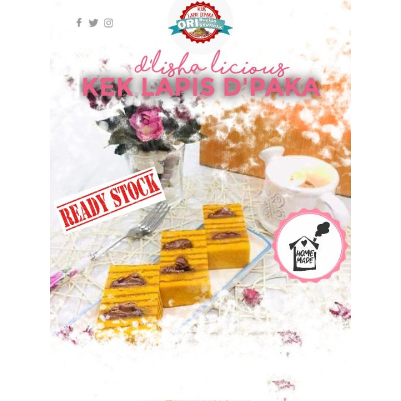 Hot Selling Kek Lapis Masam Manis Original Resepi Permintaan Tertinggi Shopee Malaysia