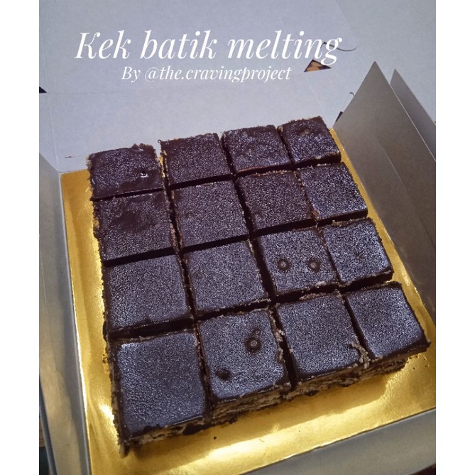 HOT SELLING KEK BATIK MELTING TANPA TELUR/KURANG MANIS