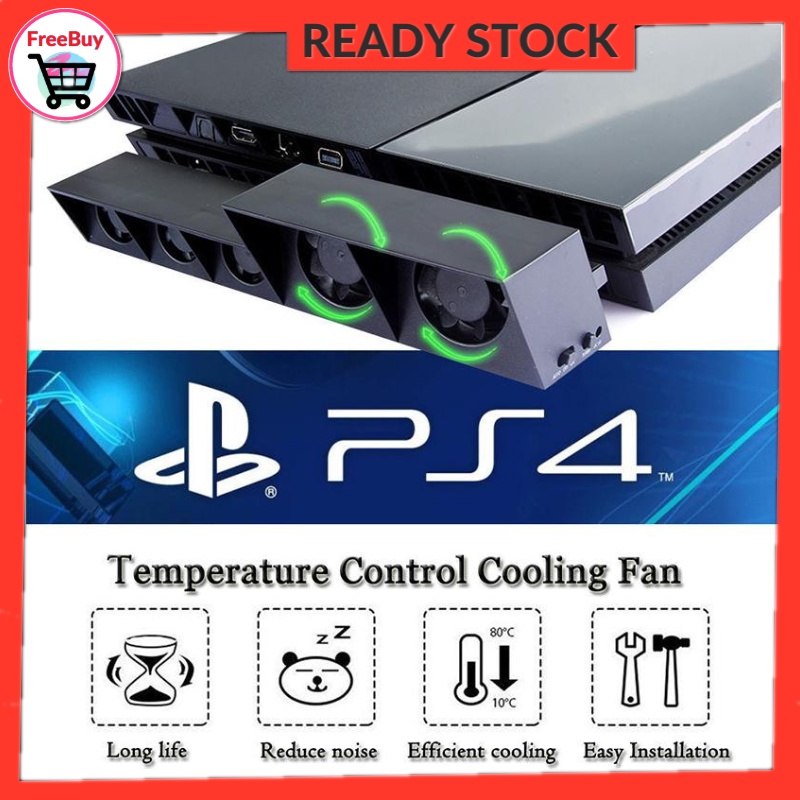 5-Fan Cooling External Turbo Temperature Control Cooler For PS4 | PS4 5