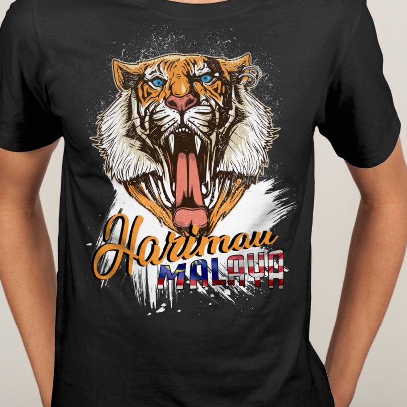 Harimau Malaya malaysia football soccer Short Sleeve O ...