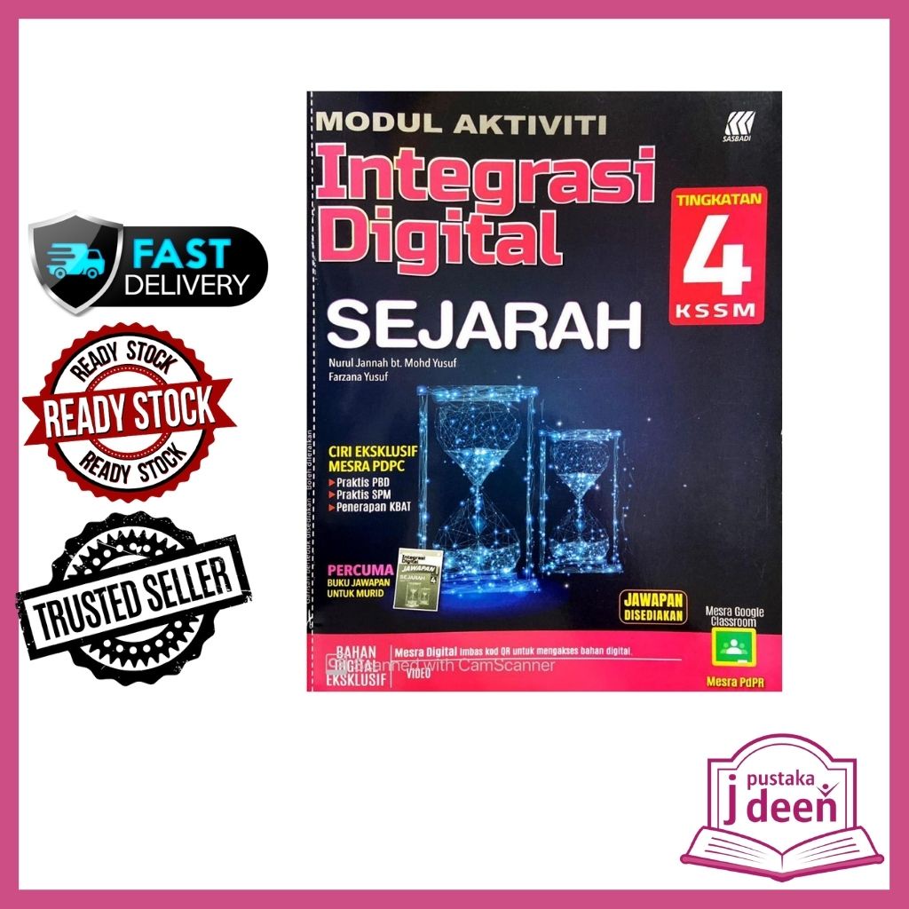 Buy JDEEN BUKU LATIHAN TINGKATAN 4 SEJARAH MODUL AKTIVITI INTEGRASI DIGITAL  SeeTracker Malaysia
