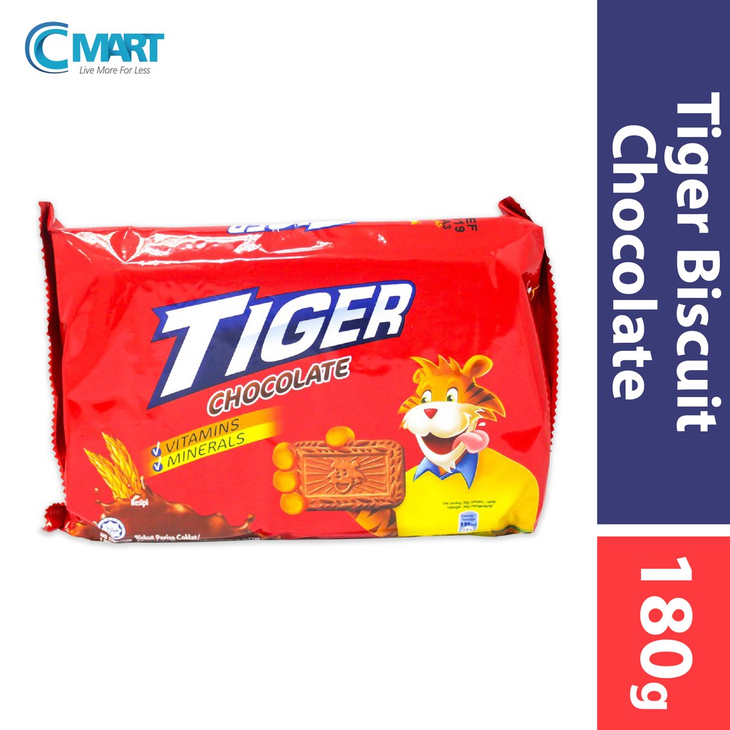Tiger Biscuit Chocolate 144.4GM Shopee Malaysia