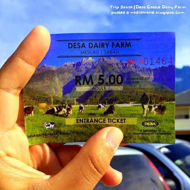 Desa dairy farm ticket price