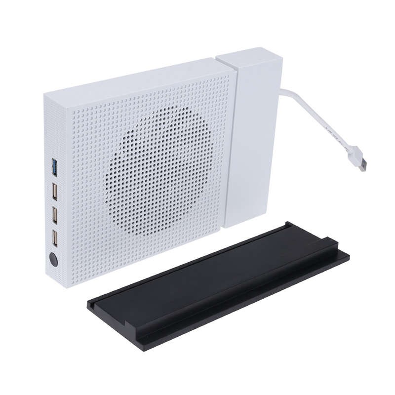 4 Usb Port Usb 2 0 3 0 Hub Vertical Stand Dock With Cooling Fan