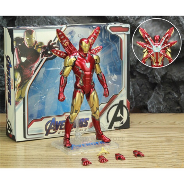 【ORIGINAL】ZD Toys IRONMAN Mk85 Avengers End Game Action Figure