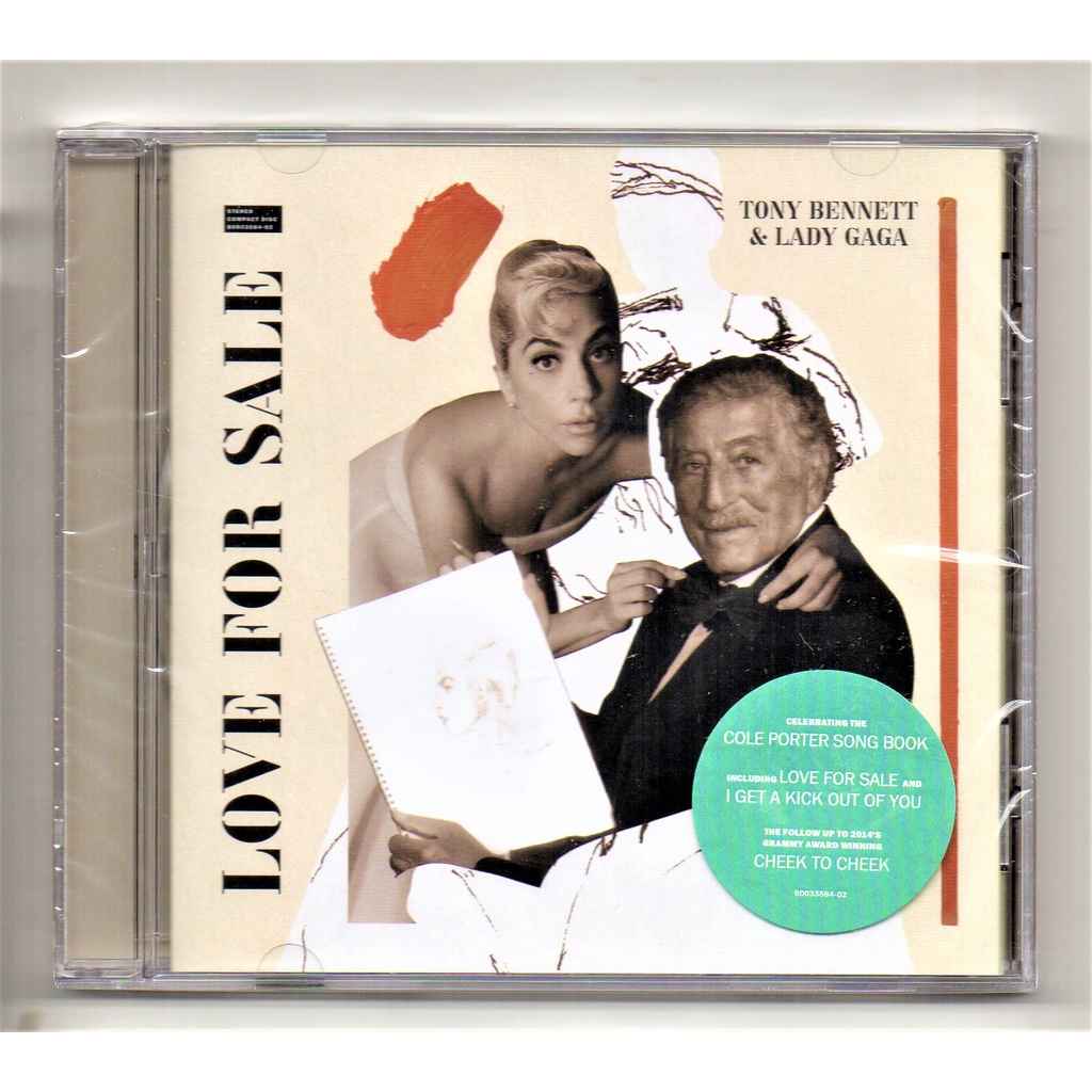 Tony Bennett & Lady Gaga - Love For Sale ( Imported CD ) US Version