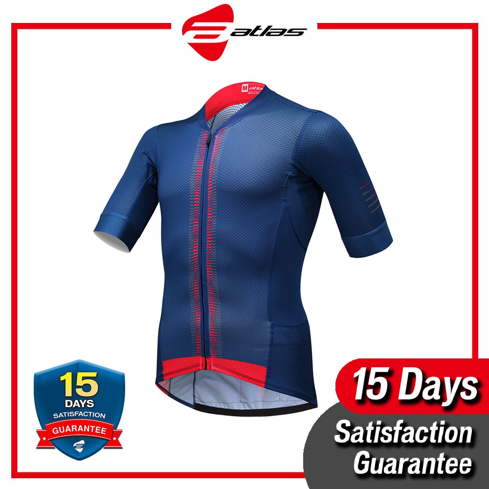 Atlas Lightweight Mesh Cycling Jersey Racing Fit Shopee Malaysia