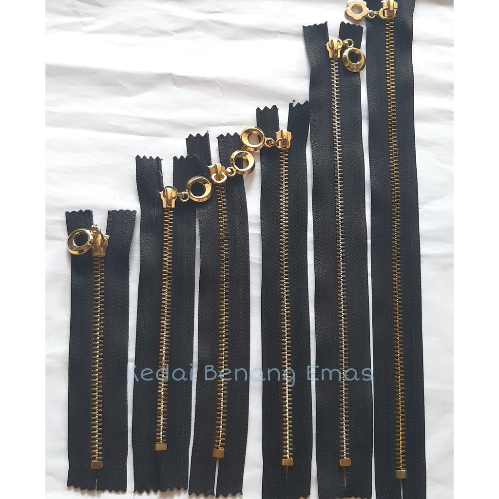 5 6 7 8 10 12 Metal Zipper Zip Besi Zip Metal 5 6 7 8 10 12 Metal Zipper Zip Besi Zip Metal