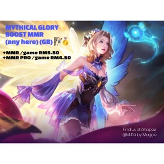 Mmr Boost Gb 100 Safe Road To Top Global Any Hero Mlbb Mobile Legend Shopee Malaysia