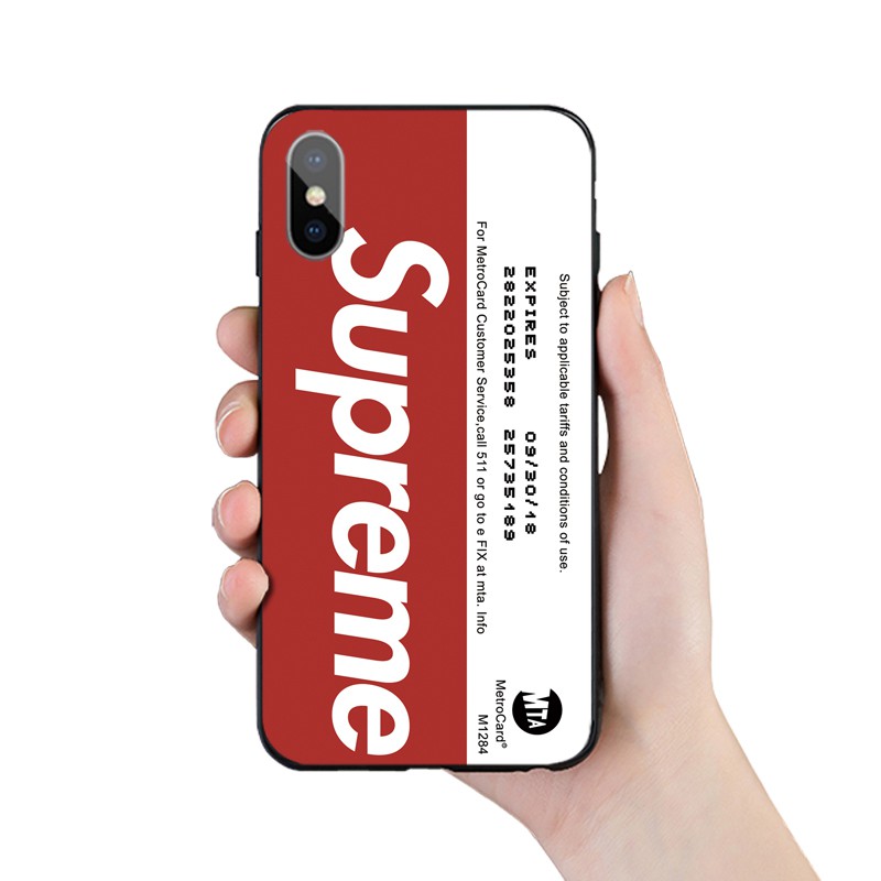 Fashion Supreme Iphone 6plus 6s 7 8 Plus X Xr 11 Pro Xs Max Soft Tpu Case Cool Cover Shopee Malaysia