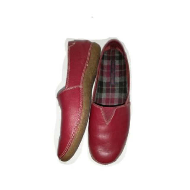 Kasut Hush Puppies Original Leather Shoes Flat Pump Comfortable