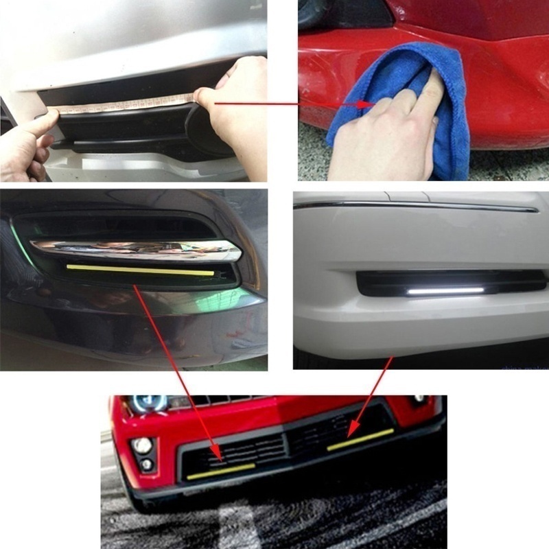 Essential Must 1Pcs 17CM Car LED COB DRL Daytime Running Lights 12V Waterproof External Light Source Parking Fog Bar ... - Image 5