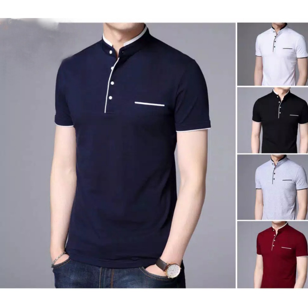 PRIA Men's T-Shirts For Men, Men's Distribution, Polo Collar, T-Sehirt ...