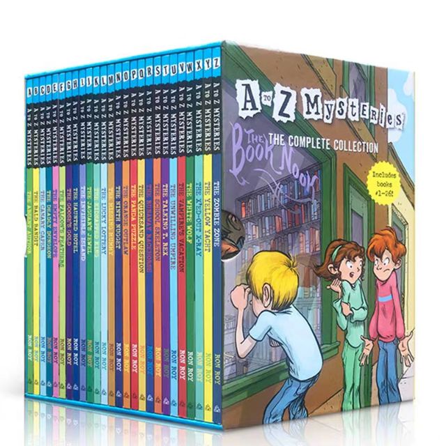 Complete set of A to Z mysteries Box set 26 books Shopee Malaysia