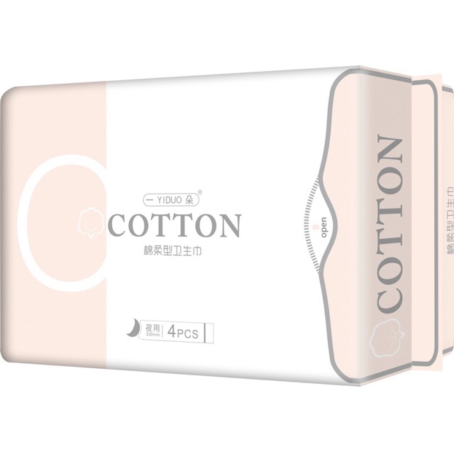 IDORE Natural Cotton Mini Sanitary Pad (10 Pcs)