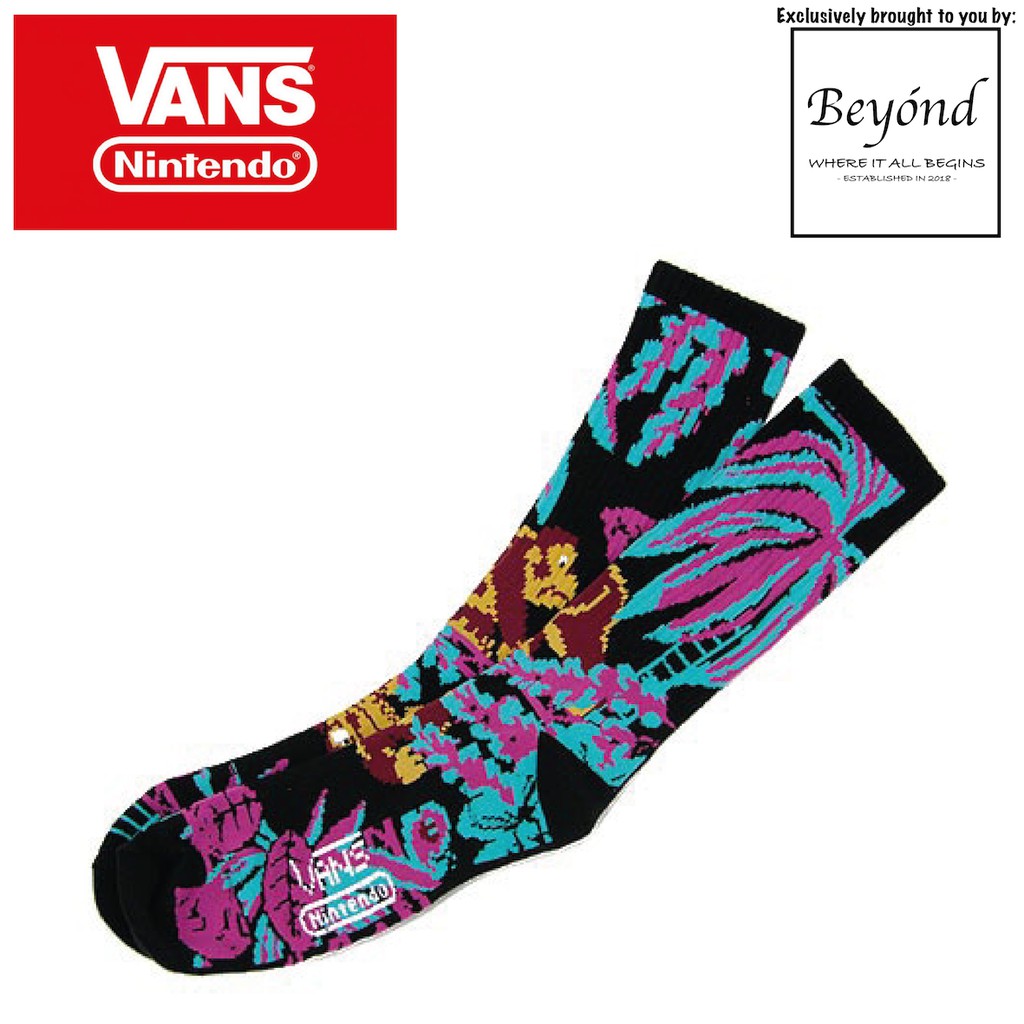 Special Vans x Nintendo Donkey Kong Crew Socks | Shopee