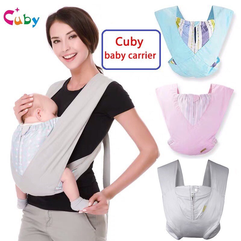 Nursing Cover New 2019 release,CUBY Breathable Soft Lightweight Cotton Cover Baby Wrap Carrier Baby Sling Deep Grey 