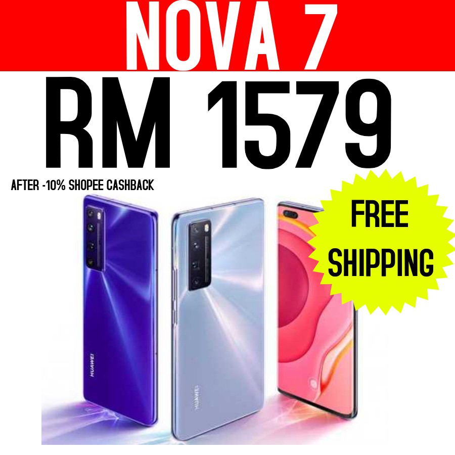 Huawei Nova 7 -10% Shopee Cash Back /100% Original Huawei ...
