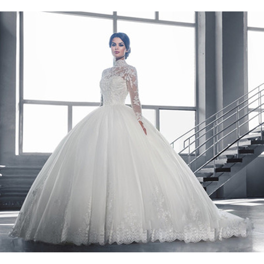 gaun wedding dress