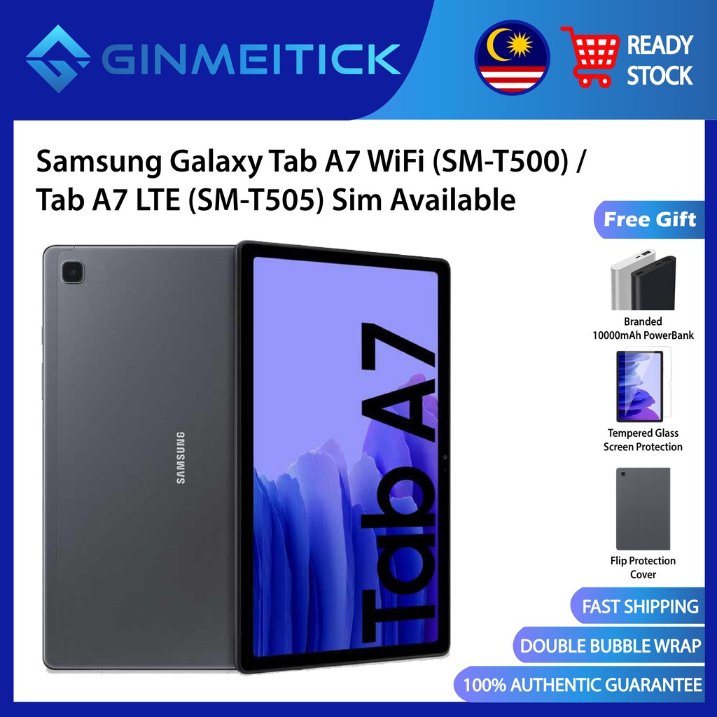 Samsung Galaxy Tab A7 Wifi Sm T500 Tab A7 Lte Sm T505 105 Inch