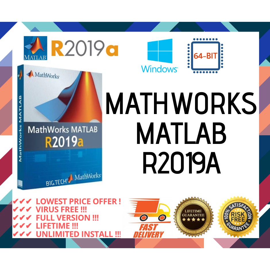 Mathworks Matlab R2020b R2020a R2019a R2018b Full Version Lifetime Shopee Malaysia