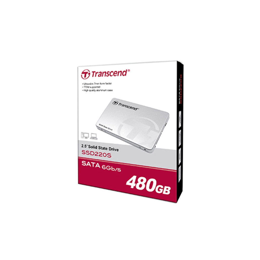 Lot 2 SSD 480Go Transcend TS480GSSD220S SATA3 - Accessoires informatique