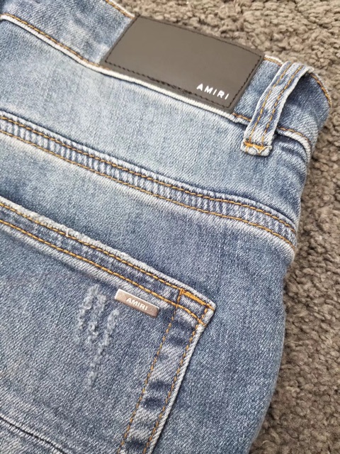 back of amiri jeans