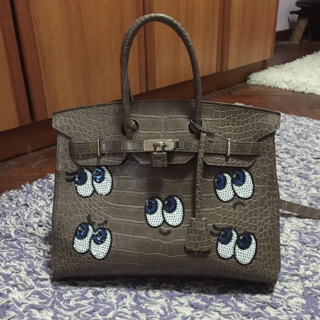 Playnomore Shy Family Bag Col Taupe Shopee Malaysia