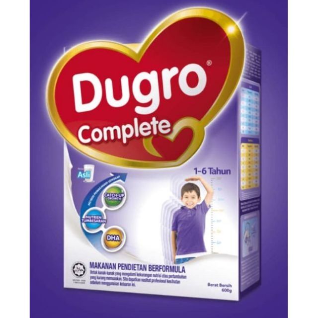 Dumex Dugro Complete 600g 1 6 Years Shopee Malaysia