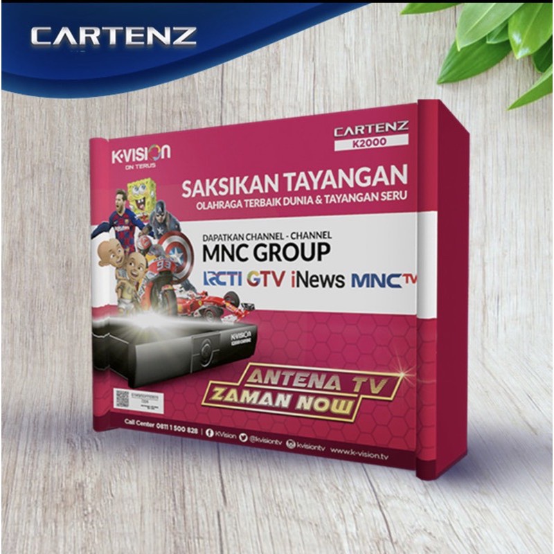 Kvision Cartenz K2000 (K Vision Ku Band) Digital Satellite Receiver